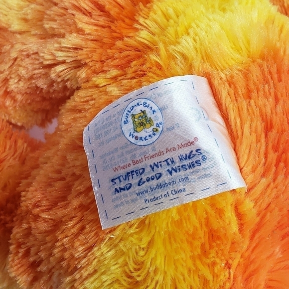 Build a Bear 14" Orange Autumn Fall Leaf Plush - Picture 5 of 6